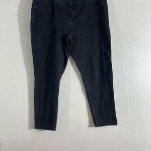 American Rag  Women's Black High-Rise Skinny Jeans Size 16w